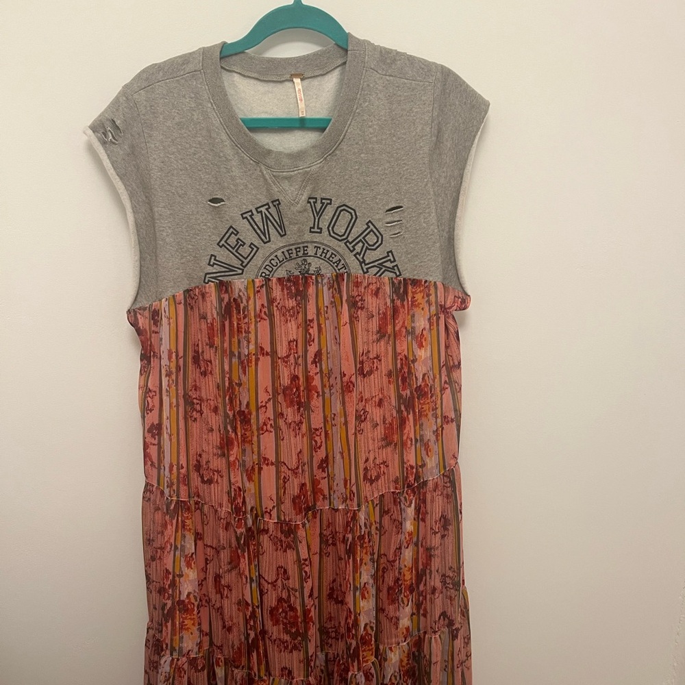 Free People Mixed Media Maxi